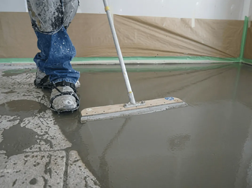 Uneven floor being professionally repaired in Tallahassee, FL